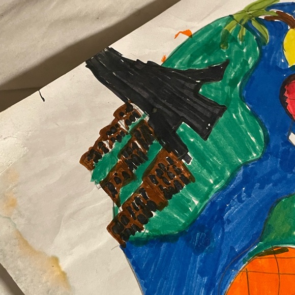 Colorful Hand-Drawn Artwork - Picture 7 of 17